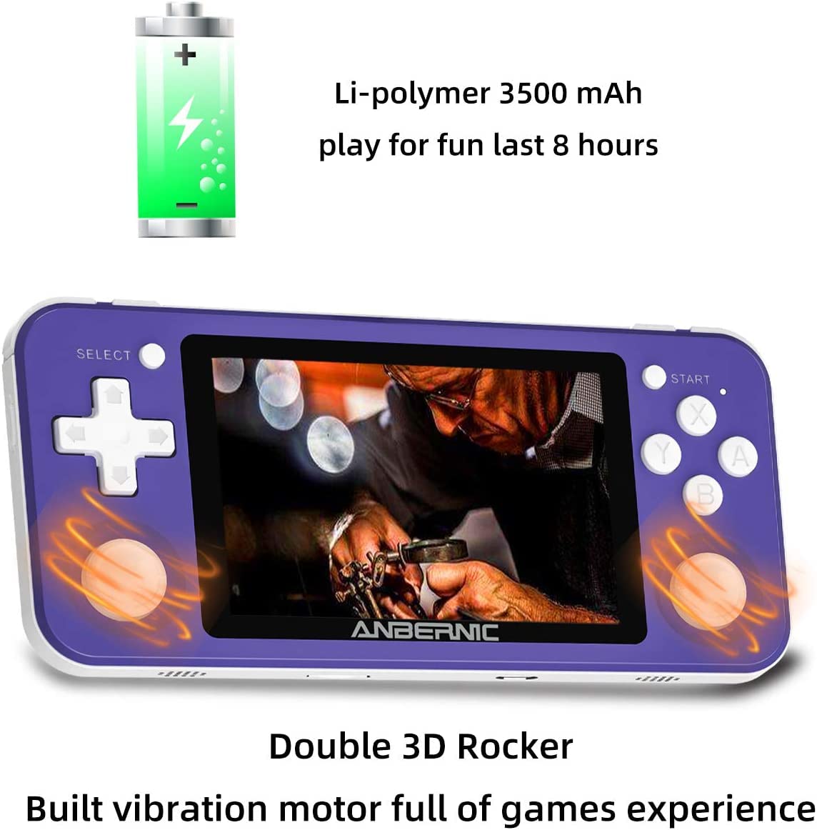 Amazon | RG351P ハンドヘルドゲーム機 レトロゲームコンソール PSP